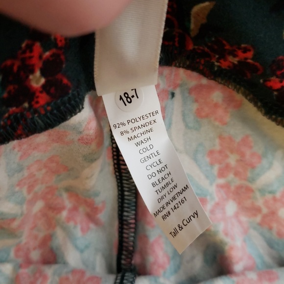 NWOT LuLaRoe buttery soft TC leggings - Picture 5 of 5